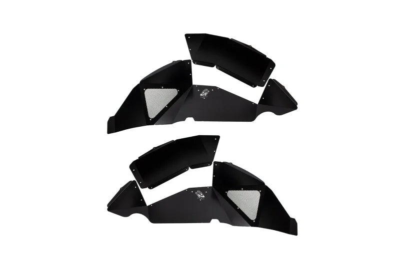 Fishbone Offroad 2018+ Jeep Wrangler JL Rear Pair Aluminum - Black Powdercoat - Additional View 7