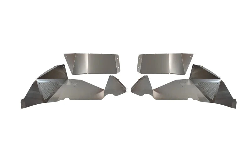 Fishbone Offroad 2018+ Jeep Wrangler JL Rear Pair Aluminum Raw Inner Fenders - Additional View 6