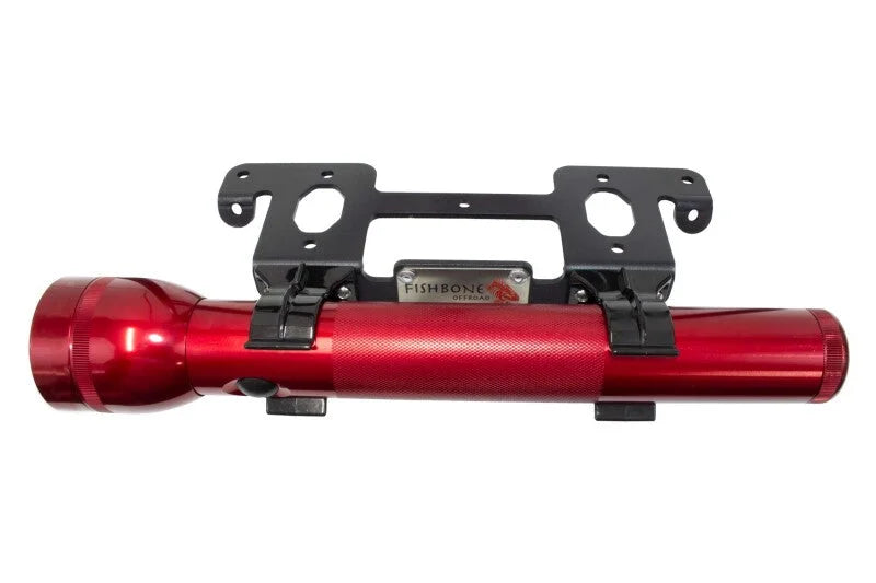 Fishbone Offroad 2018+ Jeep Wrangler JL Roll Bar Flashlight Mount Front - Additional View 10
