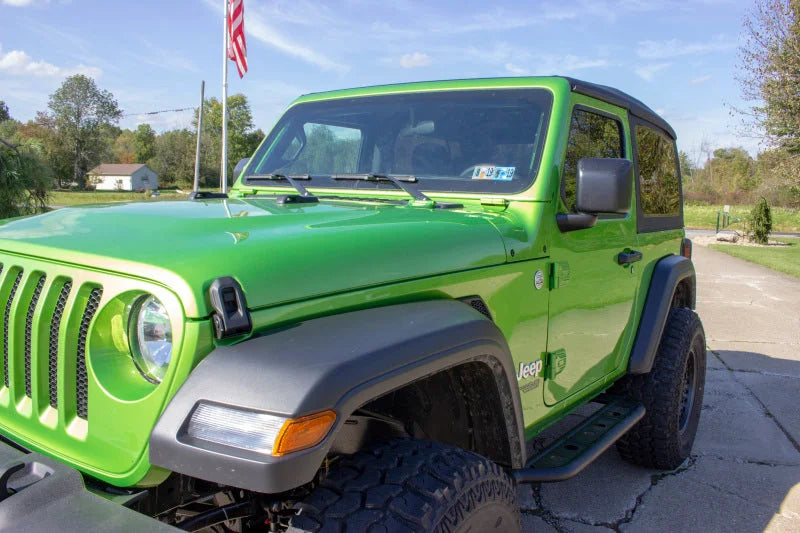 Fishbone Offroad 2018+ Jeep Wrangler JL Step Slider 2 Door - Side View