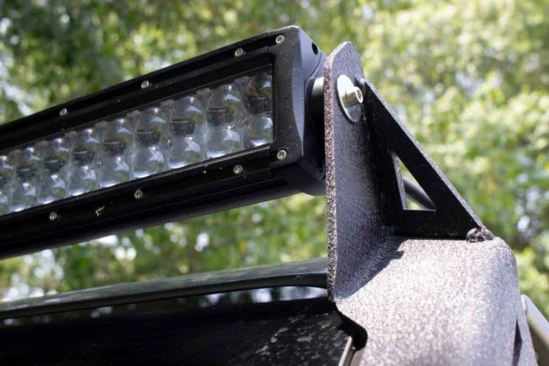 Fishbone Offroad 2018+ Jeep Wrangler JL Windshield Light Bracket - Back View