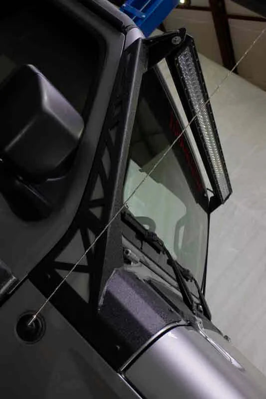 Fishbone Offroad 2018+ Jeep Wrangler JL Windshield Light Bracket - Additional View 10