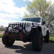 Load image into Gallery viewer, Fishbone Offroad 2018+ Jeep Wrangler JL/JLU/2020+ Gladiator JT  Alum Front Fender Flares  - Black - Back View