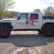 Load image into Gallery viewer, Fishbone Offroad 2018+ Jeep Wrangler JL/JLU/2020+ Gladiator JT  Alum Front Fender Flares  - Black - Additional View 12