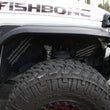 Load image into Gallery viewer, Fishbone Offroad 2018+ Jeep Wrangler JL/JLU/2020+ Gladiator JT  Alum Front Fender Flares  - Black - Additional View 13