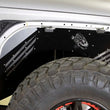 Load image into Gallery viewer, Fishbone Offroad 2018+ Jeep Wrangler/Gladiator - Black Powdercoat Front Inner Fenders - Additional View 5