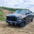 Load image into Gallery viewer, Fishbone Offroad 2019+ Ram 1500 Front Bumper - Black - Side View
