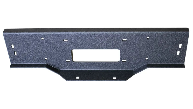 Fishbone Offroad 2019+ Ram 1500 Pike Winch Plate - Black - Main Product View