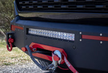 Load image into Gallery viewer, Fishbone Offroad 2019+ Ram 1500 Pike Winch Plate - Black - Side View