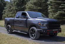 Load image into Gallery viewer, Fishbone Offroad 2019+ Ram 1500 Pike Winch Plate - Black - Back View