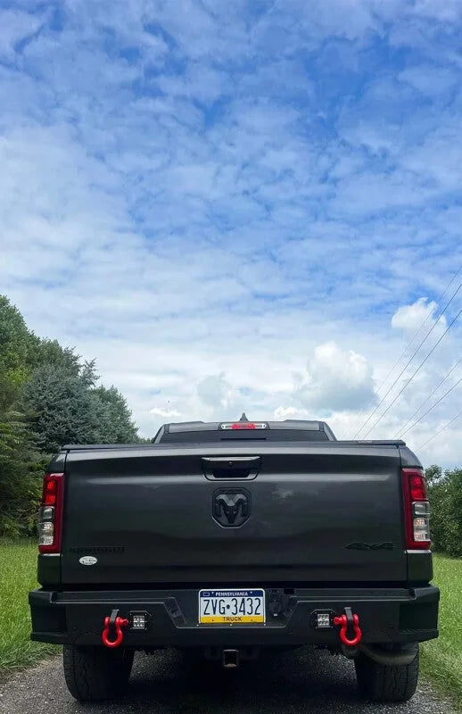 Fishbone Offroad 2019+ Ram 1500 Rear Bumper - Black - Side View