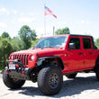 Load image into Gallery viewer, Fishbone Offroad 2020+ JT Gladiator Rear Steel Tube Fenders - Side View