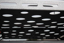 Load image into Gallery viewer, Fishbone Offroad 2020+ Jeep Gladiator Bed Storage Rack Steel Powdercoat - Back View