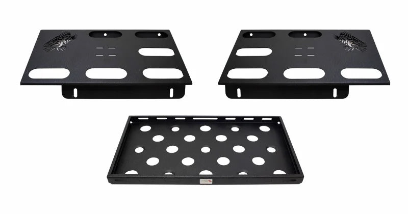 Fishbone Offroad 2020+ Jeep Gladiator Bed Storage Rack Steel Powdercoat - Additional View 11