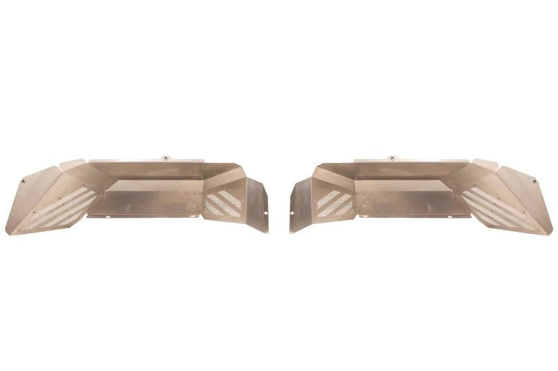 Fishbone Offroad 2020+ Jeep Gladiator Inner Fenders Rear Raw Aluminum - Additional View 9