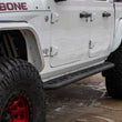 Load image into Gallery viewer, Fishbone Offroad 2020+ Jeep Gladiator JT Step Sliders - Side View