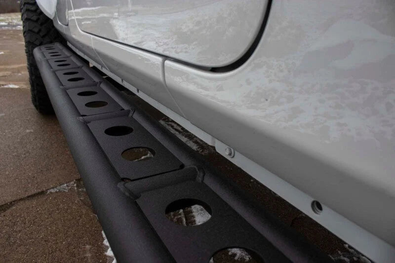 Fishbone Offroad 2020+ Jeep Gladiator JT Step Sliders - Back View
