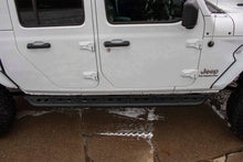 Load image into Gallery viewer, Fishbone Offroad 2020+ Jeep Gladiator JT Step Sliders - Installation View