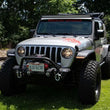 Load image into Gallery viewer, Fishbone Offroad 2020+ Jeep Gladitor Rear Fenders Elite Aluminum - Back View