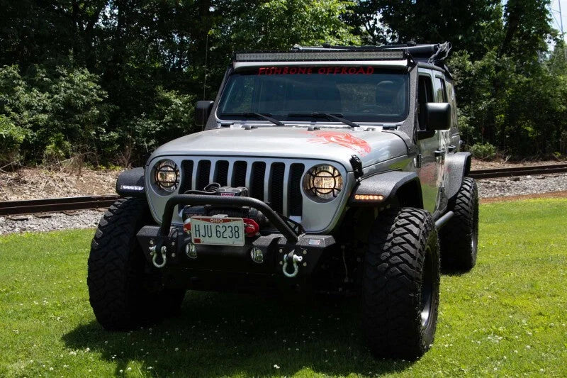 Fishbone Offroad 2020+ Jeep Gladitor Rear Fenders Elite Aluminum - Back View