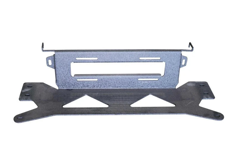 Fishbone Offroad 2021+ F150 Pelican Winch Plate Only (Fits FB22366) - Black Texture - Main Product View