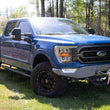 Load image into Gallery viewer, Fishbone Offroad 2021+ F150 Pelican Winch Plate Only (Fits FB22366) - Black Texture - Back View