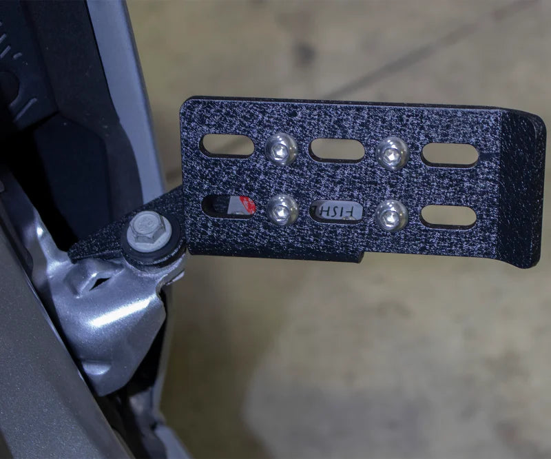 Fishbone Offroad 2021+ Ford Bronco Foot Pegs - Black - Installation View