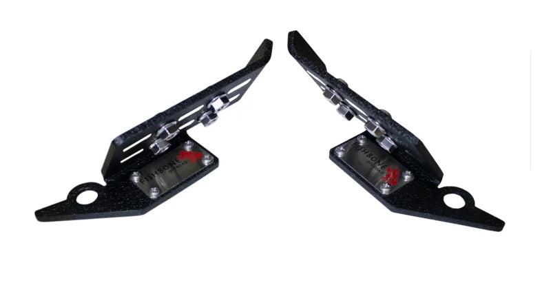 Fishbone Offroad 2021+ Ford Bronco Foot Pegs - Black - Additional View 6