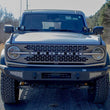 Load image into Gallery viewer, Fishbone Offroad 2021+ Ford Bronco Front Bumper - Black - Installation View