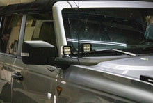 Load image into Gallery viewer, Fishbone Offroad 2021+ Ford Bronco Light Brackets - Black - Installation View