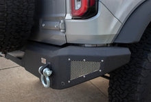 Load image into Gallery viewer, Fishbone Offroad 2021+ Ford Bronco Rear Bumper - Black - Back View