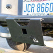 Load image into Gallery viewer, Fishbone Offroad 2In Receiver Hitch Mounted Step - Black Powdercoat Steel - Side View