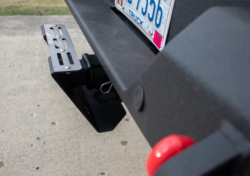 Fishbone Offroad 2In Receiver Hitch Mounted Step - Black Powdercoat Steel - Additional View 6