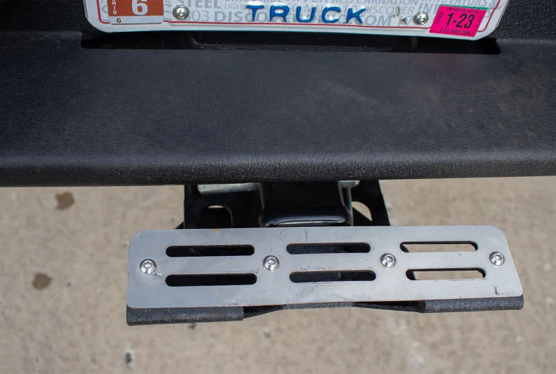 Fishbone Offroad 2In Receiver Hitch Mounted Step - Black Powdercoat Steel - Additional View 7