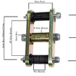 Load image into Gallery viewer, Fishbone Offroad 46-75 Jeep CJ-5 Front or Rear Greaseable Shackles - Back View