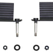 Load image into Gallery viewer, Fishbone Offroad 76-06 Jeep CJ YJ TJ Wrangler Foot Peg Set Gloss - Black - Main Product View