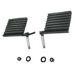 Load image into Gallery viewer, Fishbone Offroad 76-06 Jeep CJ YJ TJ Wrangler Foot Peg Set Gloss - Black - Installation View