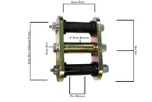 Load image into Gallery viewer, Fishbone Offroad 76-86 Jeep CJ-7 Rear Greaseable Shackle - Side View