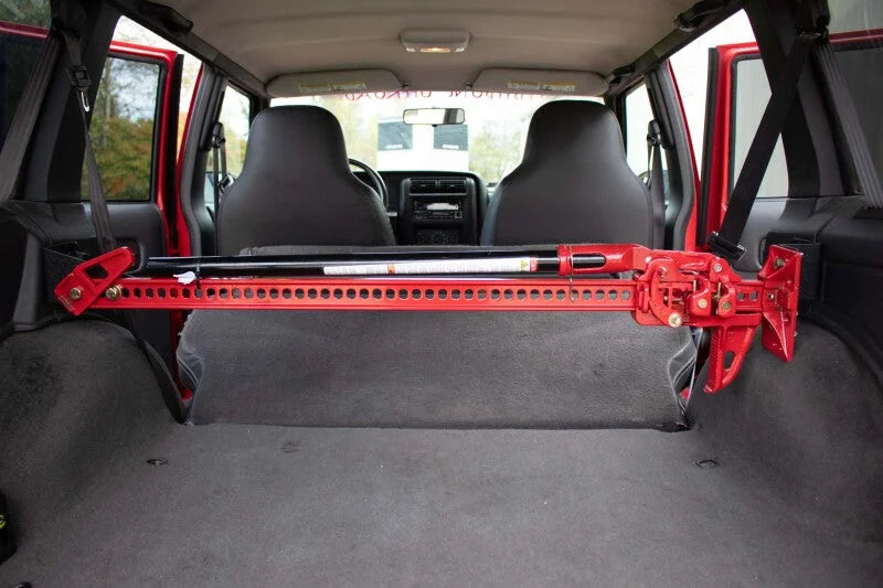 Fishbone Offroad 84-01 Jeep Cherokee XJ Rear Seat Hi-Lift Jack Mount - Additional View 6