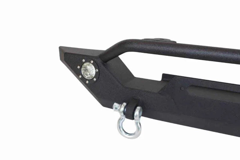 Fishbone Offroad 87-06 Jeep TJ/YJ Wrangler TJ/YJ Steel Front Bumper W/LEDs - Blk Textured Powercoat - Additional View 7