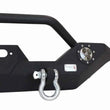 Load image into Gallery viewer, Fishbone Offroad 87-06 Jeep TJ/YJ Wrangler TJ/YJ Steel Front Bumper W/LEDs - Blk Textured Powercoat - Additional View 8