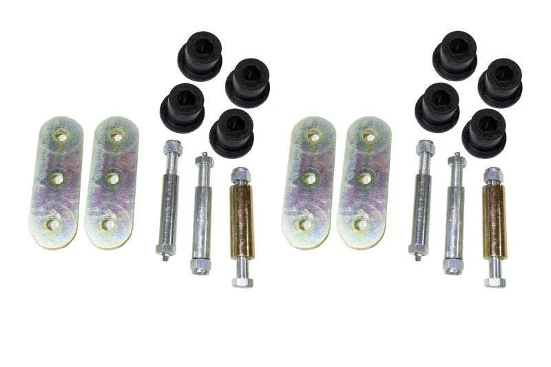 Fishbone Offroad 87-95 Jeep YJ Wrangler Front or Rear Greaseable Shackles - Installation View