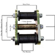 Load image into Gallery viewer, Fishbone Offroad 87-95 Jeep YJ Wrangler Front or Rear Greaseable Shackles - Additional View 5