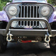 Load image into Gallery viewer, Fishbone Offroad 87-95 Jeep YJ YJ Wrangler Piranha Front Bumper w Tube Guard - Side View