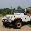 Load image into Gallery viewer, Fishbone Offroad 87-95 Jeep YJ YJ Wrangler Piranha Front Bumper w Tube Guard - Additional View 5