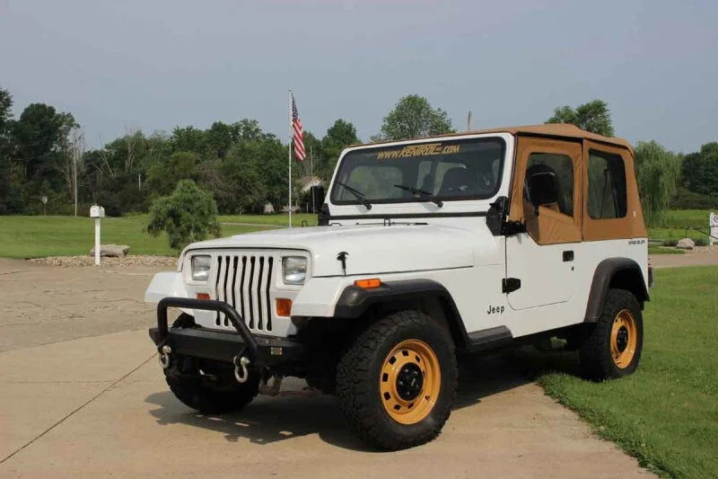Fishbone Offroad 87-95 Jeep YJ YJ Wrangler Piranha Front Bumper w Tube Guard - Additional View 5