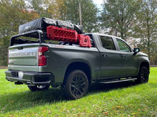 Load image into Gallery viewer, Fishbone Offroad 88-22 Chevy/GMC 61In Tackle Rack Short Bed - Installation View