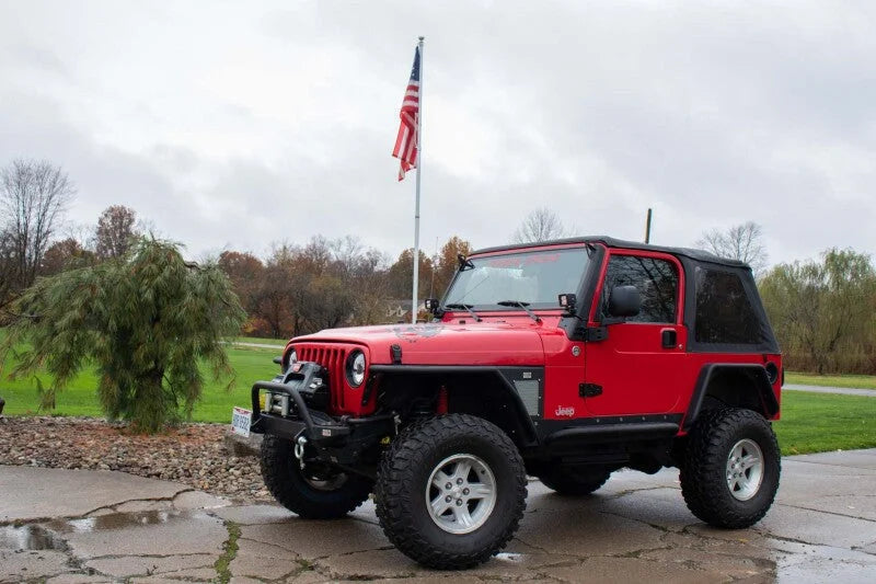 Fishbone Offroad 97-06 Jeep Wrangler Front Fenders Paintable Mesh Upgrade - Additional View 7