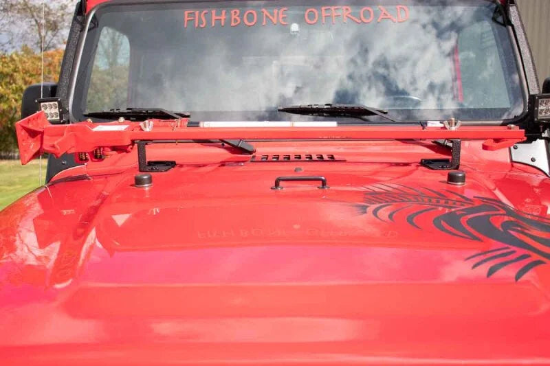 Fishbone Offroad 97-06 Jeep Wrangler TJ Hi- Lift Jack Mount - Additional View 5