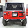Load image into Gallery viewer, Fishbone Offroad 97-06 Jeep Wrangler TJ Rear Bumper W/Step Piranha Series - Side View